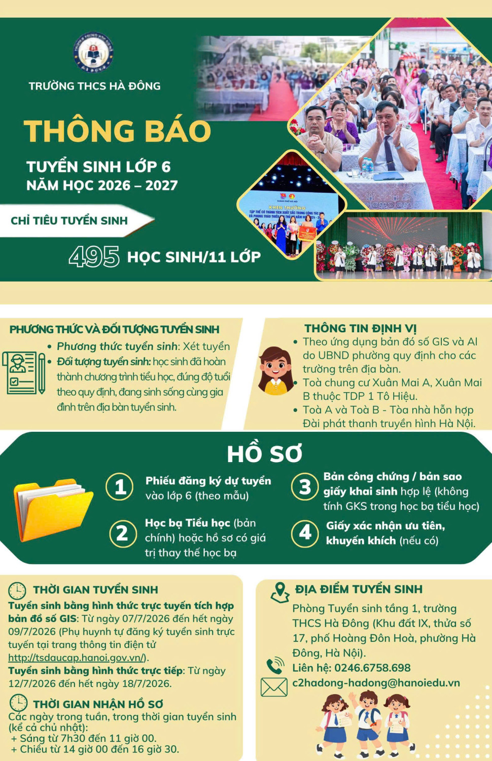 Thông báo tuyển sinh